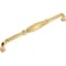 Jeffrey Alexander 12" Center-to-Center Brushed Gold Audrey Appliance Handle 278-12BG - alternate 3
